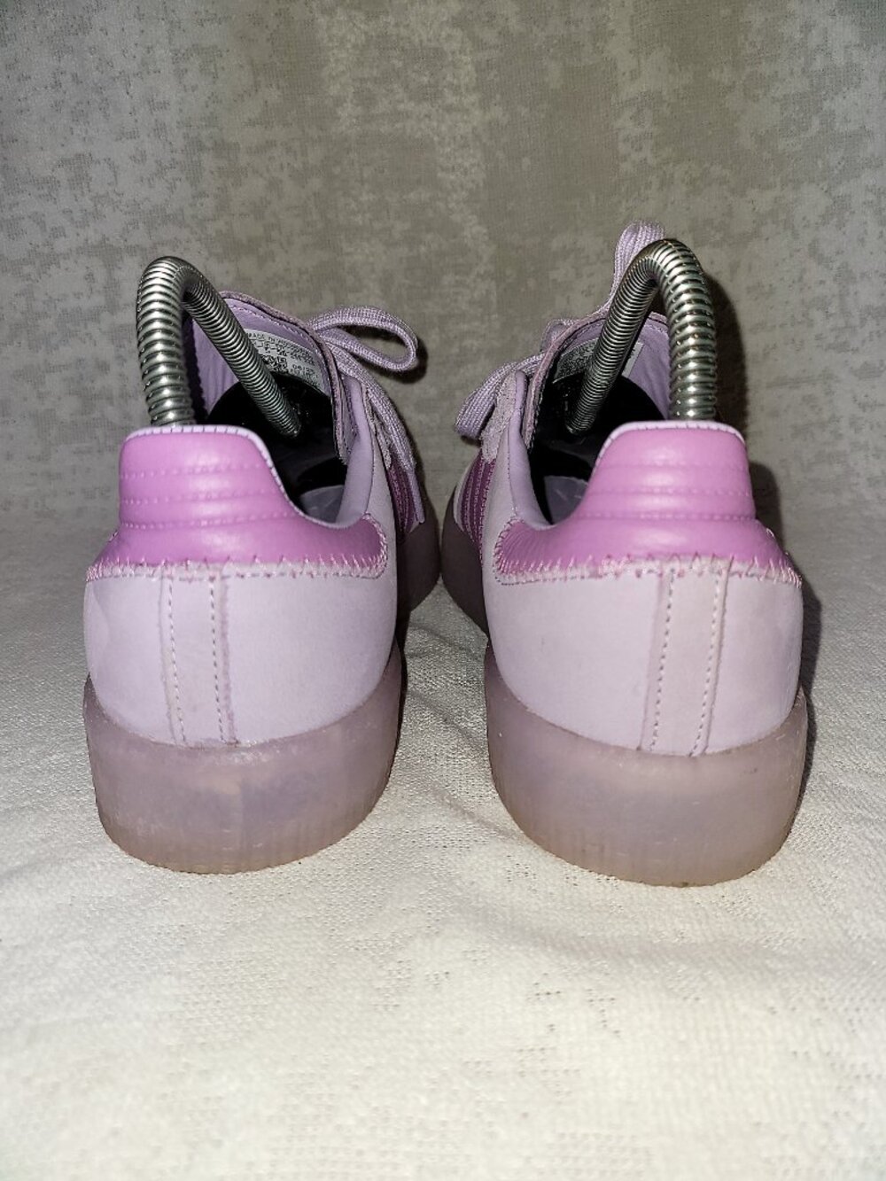 Adidas Sambae Samba OG Preloved Purple Lilac Tan Gum JS3955 Women's Size 6.5 - Picture 13 of 15